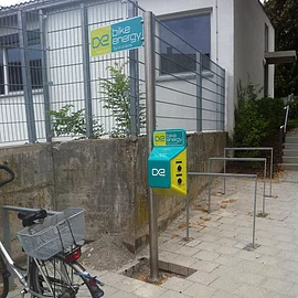 ladepunkt station  e bike