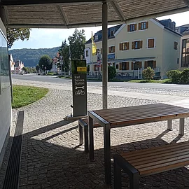 Schattiger Platz