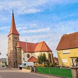 ToreTürmeSchlösser Radweg - Mitteleschenbach